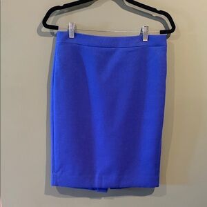 J. Crew Royal Blue Pencil Skirt